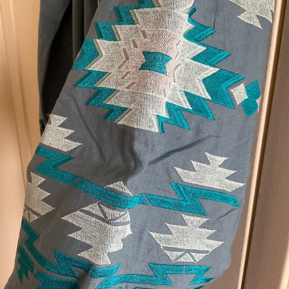 Elegant Blue Maxi Dress - Picture 4 of 7